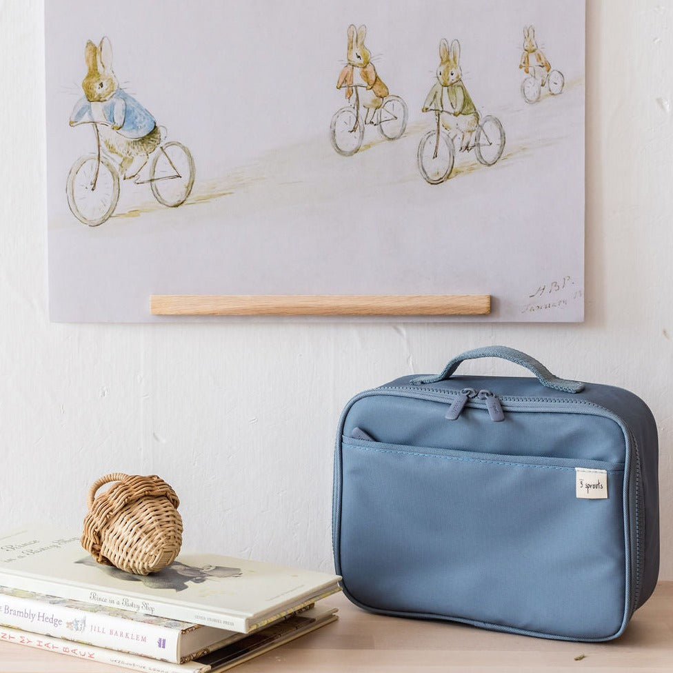 3-sprouts-lunch-bag-en-tissu-recycl-bleu image 2