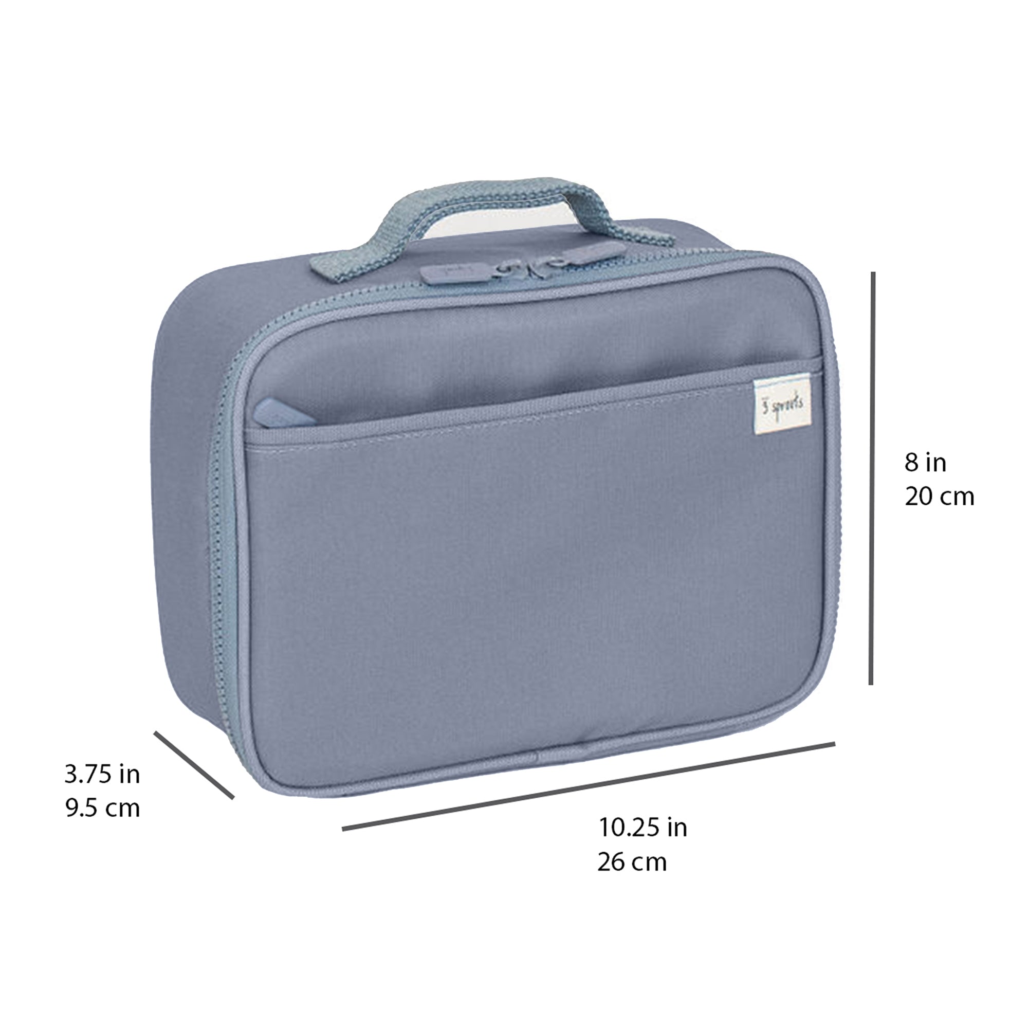 3-sprouts-lunch-bag-en-tissu-recycl-bleu image 4