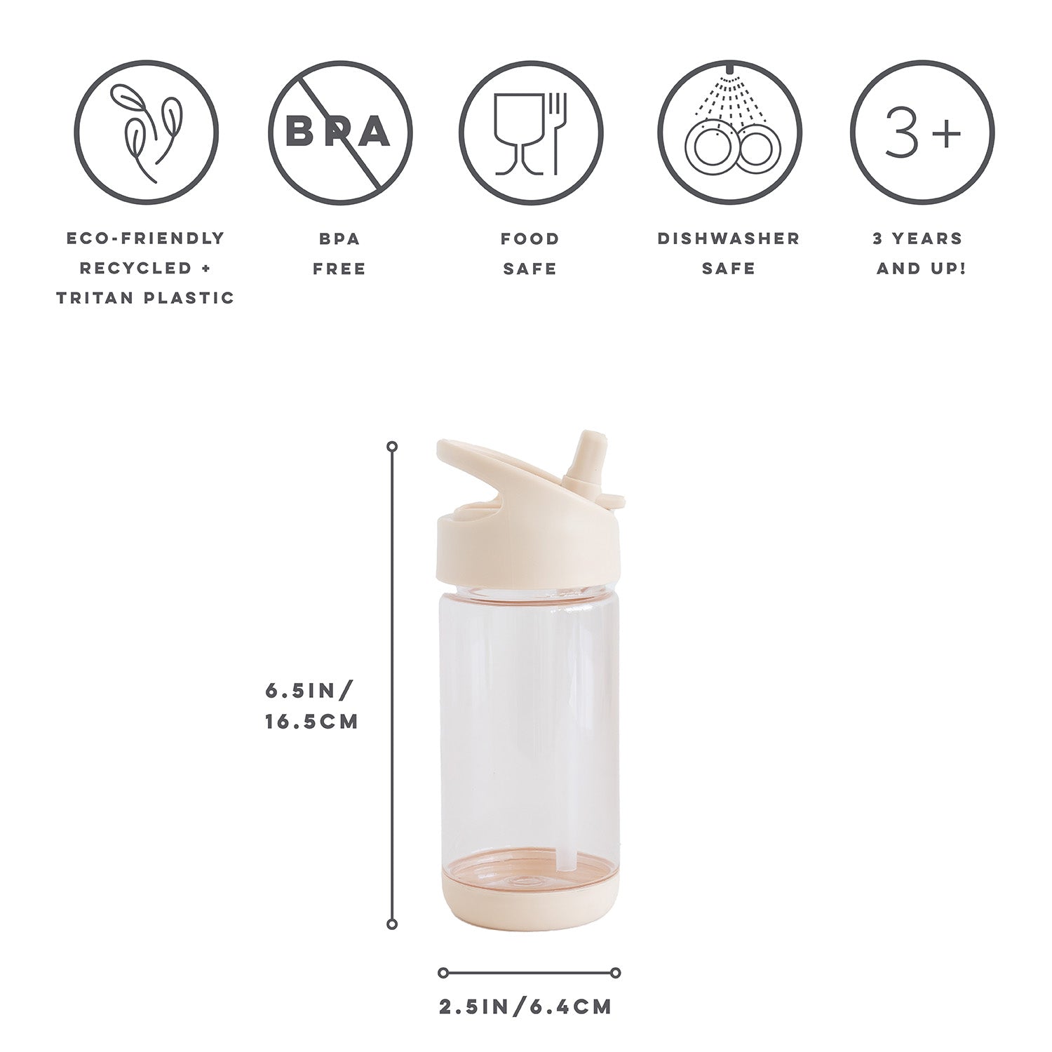 3-sprouts-sand-gourde-enfant-en-plastique-recycl-350-ml image 5