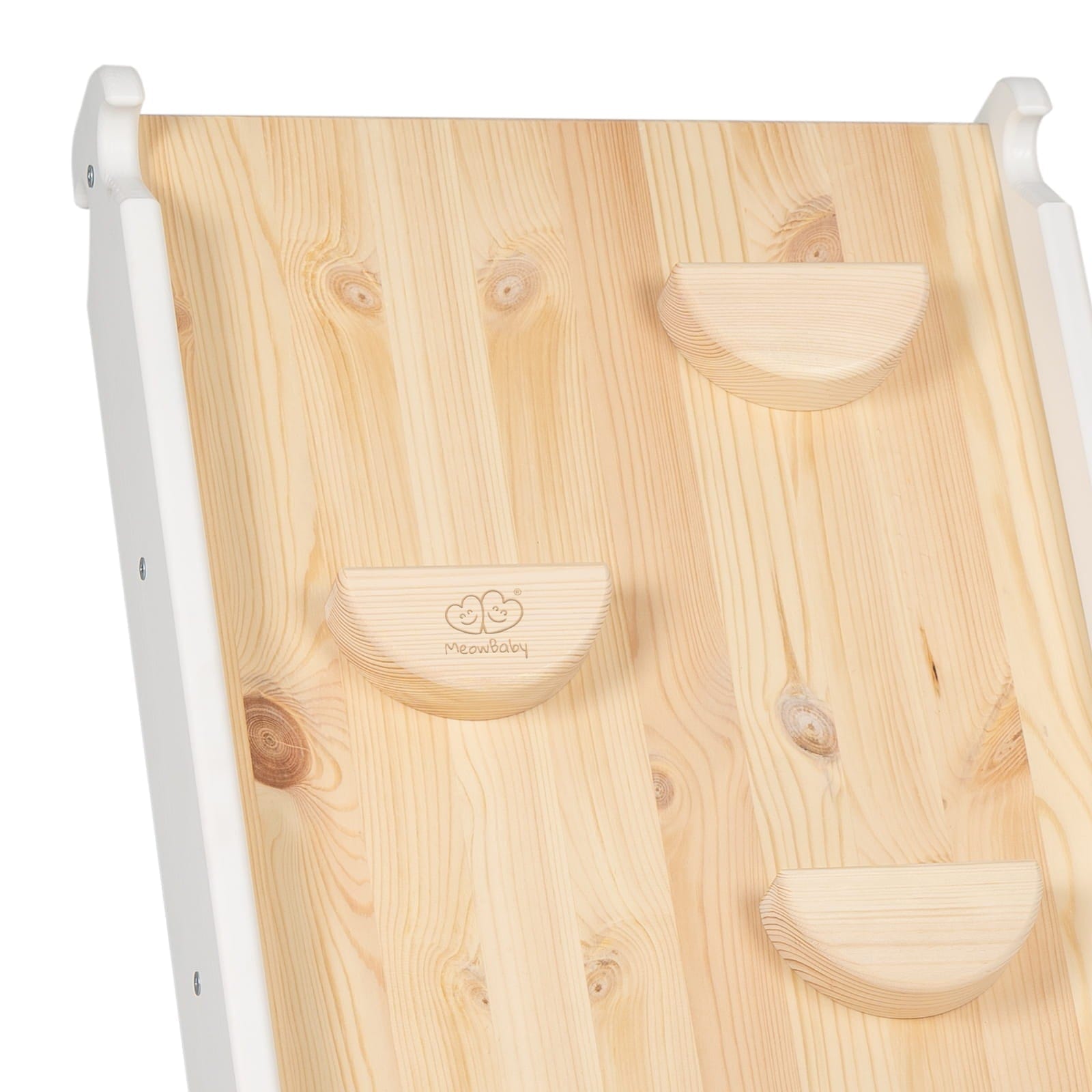 meowbaby-rampe-2-en-1-mur-d-escalade-toboggan-pour-triangle-de-pikler image 6
