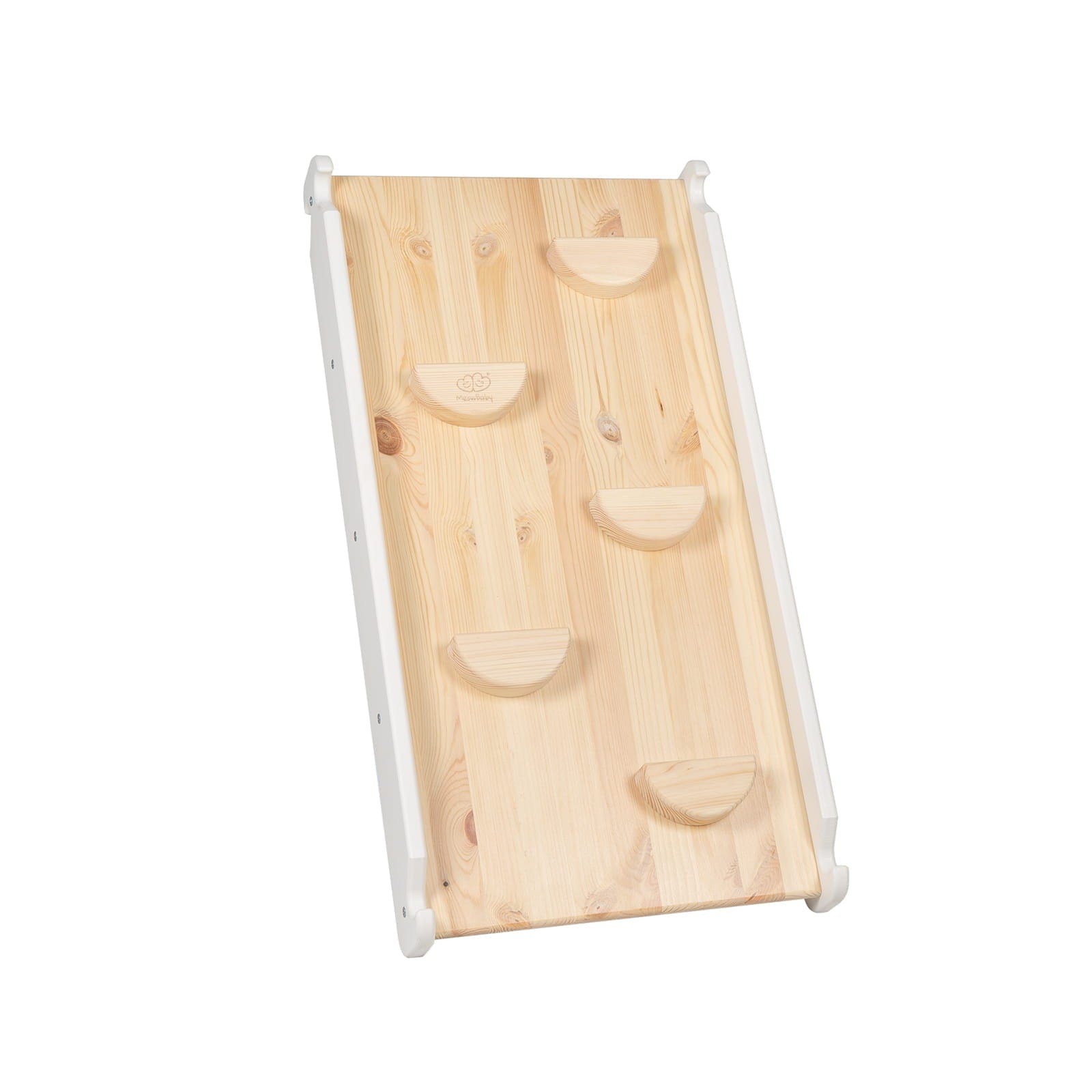 meowbaby-rampe-2-en-1-mur-d-escalade-toboggan-pour-triangle-de-pikler image 4