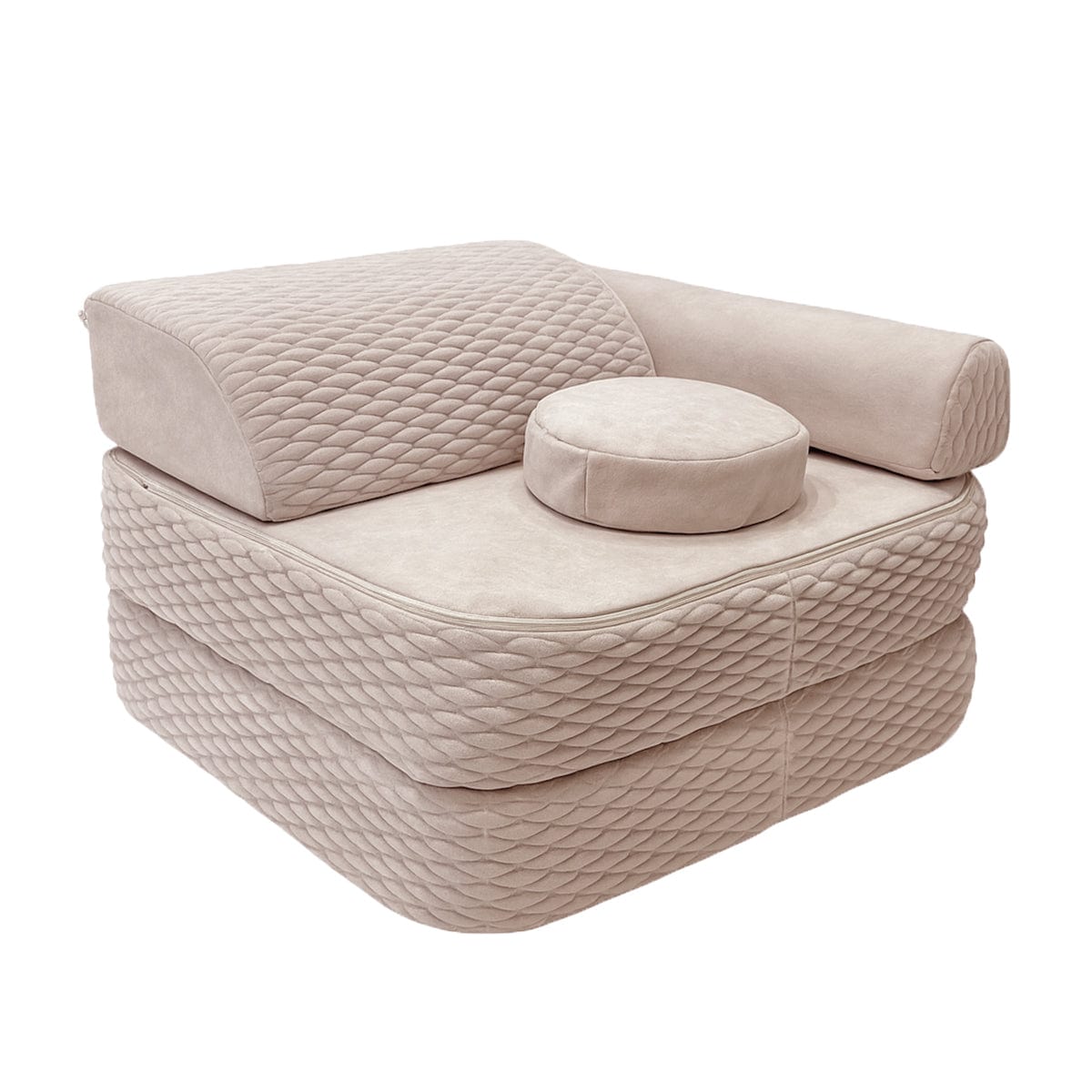 meowbaby-fauteuil-modulable-pocket-60-cm-chenille-dune-4-pi-ces image 4