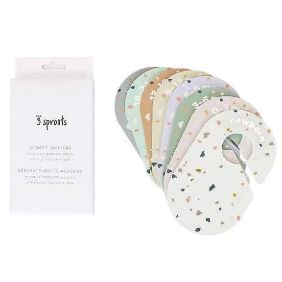 3-sprouts-s-parateurs-de-penderie-terrazzo-naissance-24-mois image 1