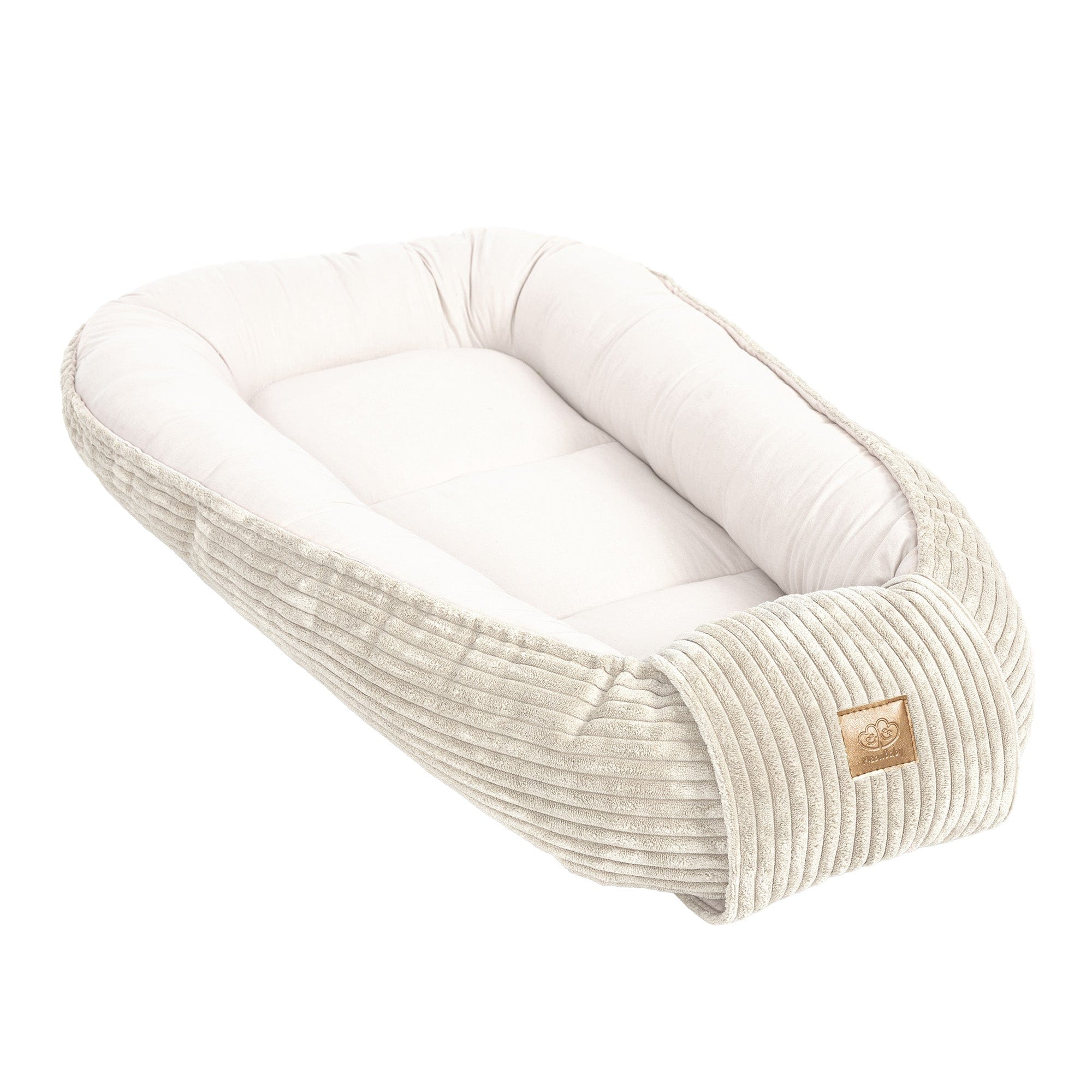 meowbaby-nid-d-ange-r-ducteur-de-lit-b-b-velours-corduroy-aesthetic image 4