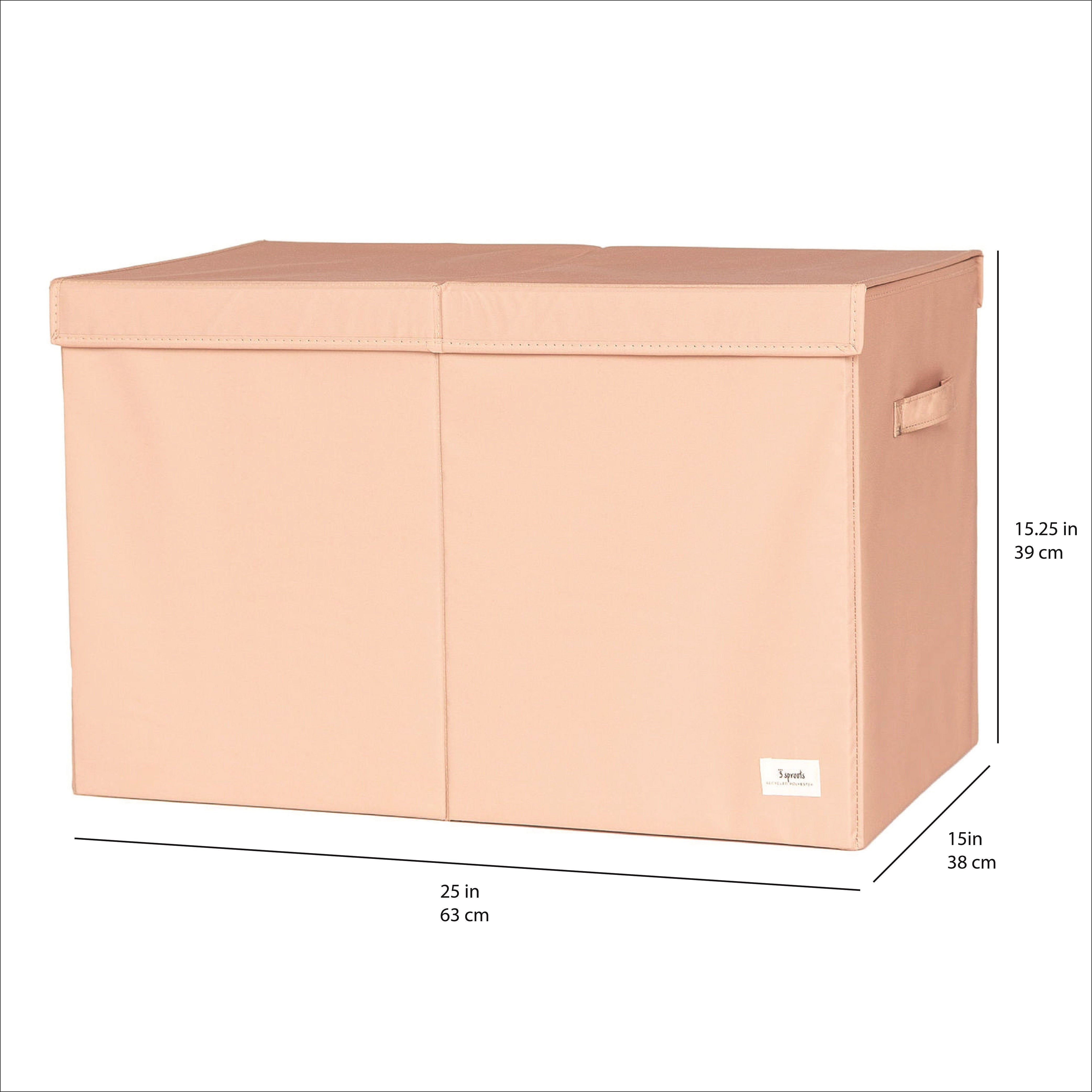 3-sprouts-coffre-de-rangement-pliable-argile-en-tissu-recycl image 4