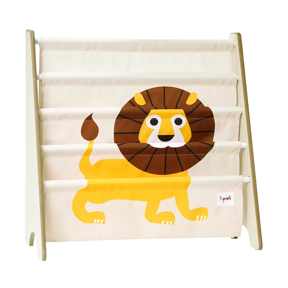 3-sprouts-lion-biblioth-que-enfant-motif-animal-61-cm image 1