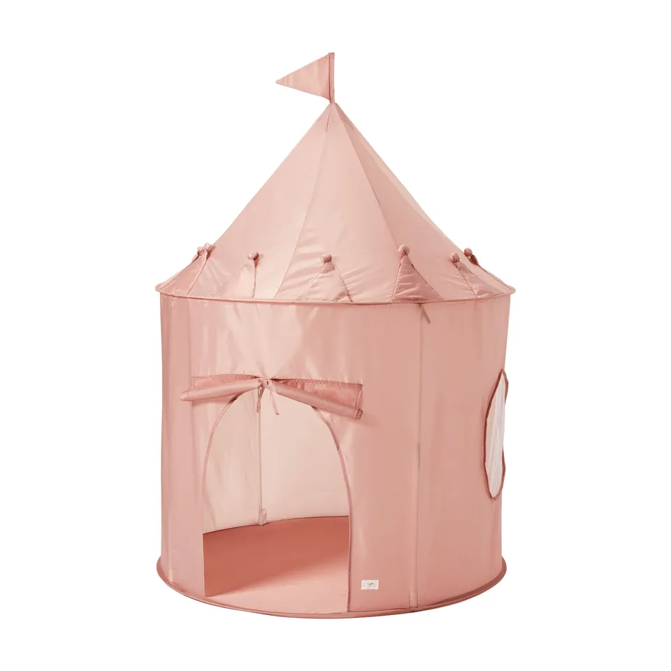 3-sprouts-tente-de-jeu-tissu-recycl-rose image 1