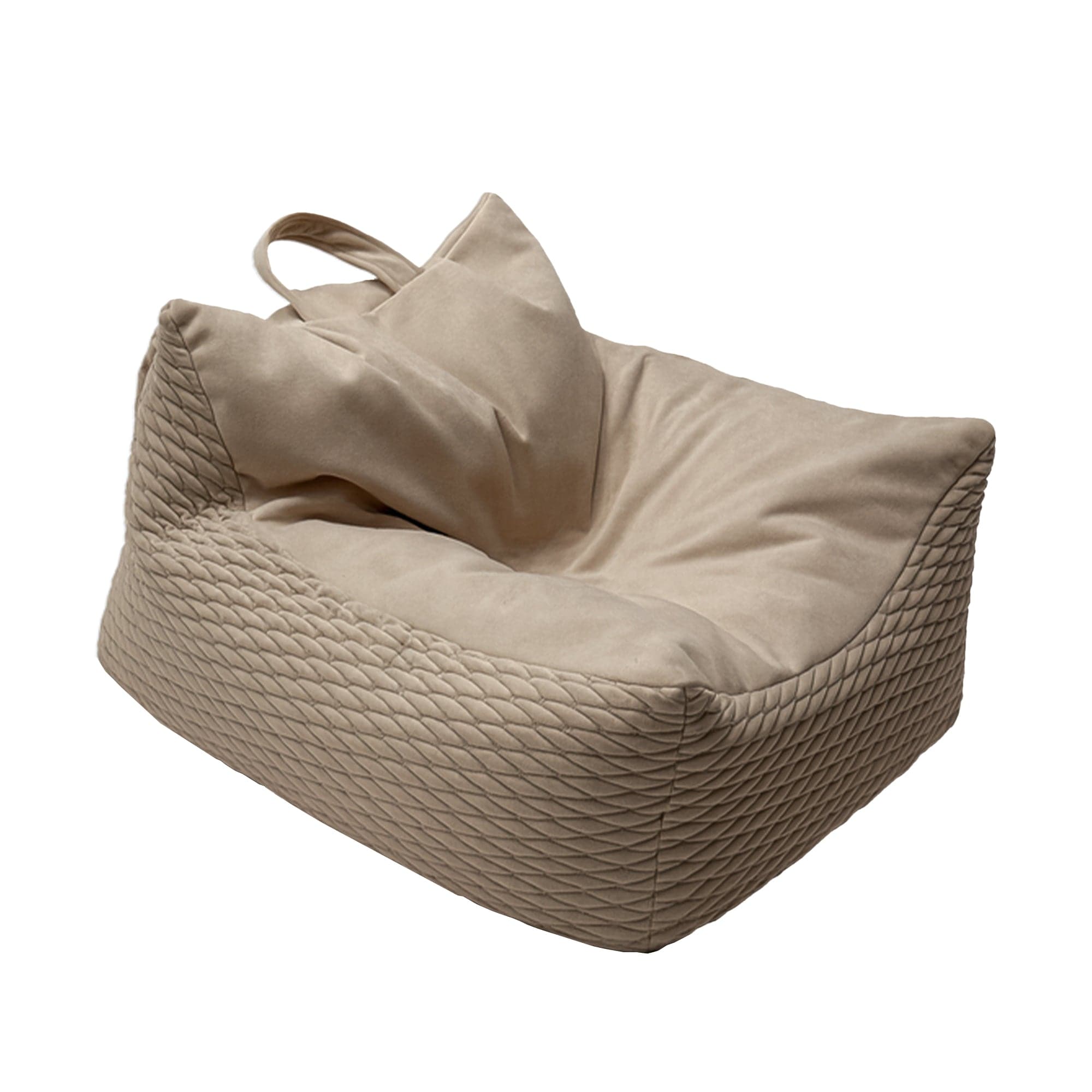 meowbaby-pouf-carr-dune-en-chenille-textur-e image 3