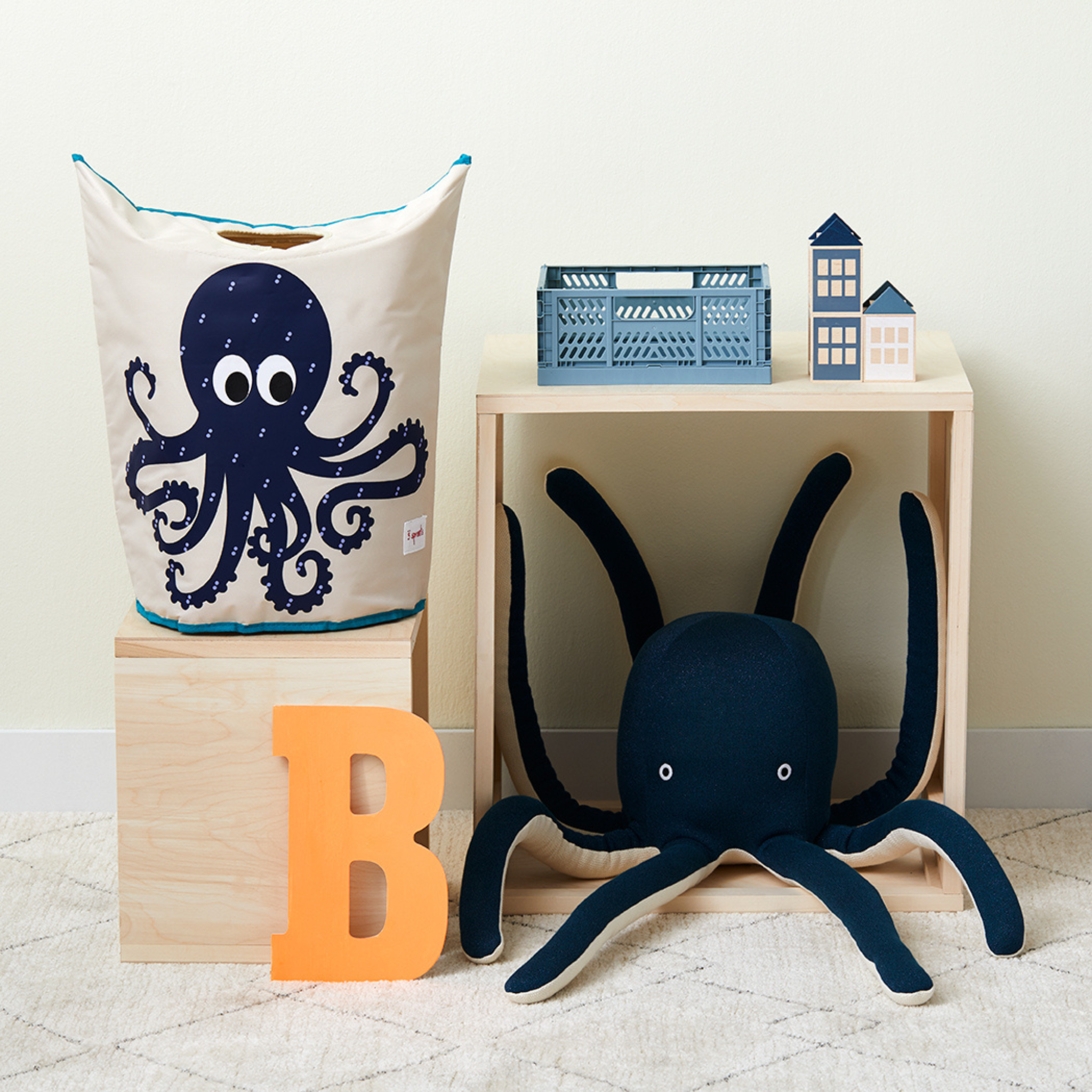 3-sprouts-panier-linge-poulpe-octopus image 2