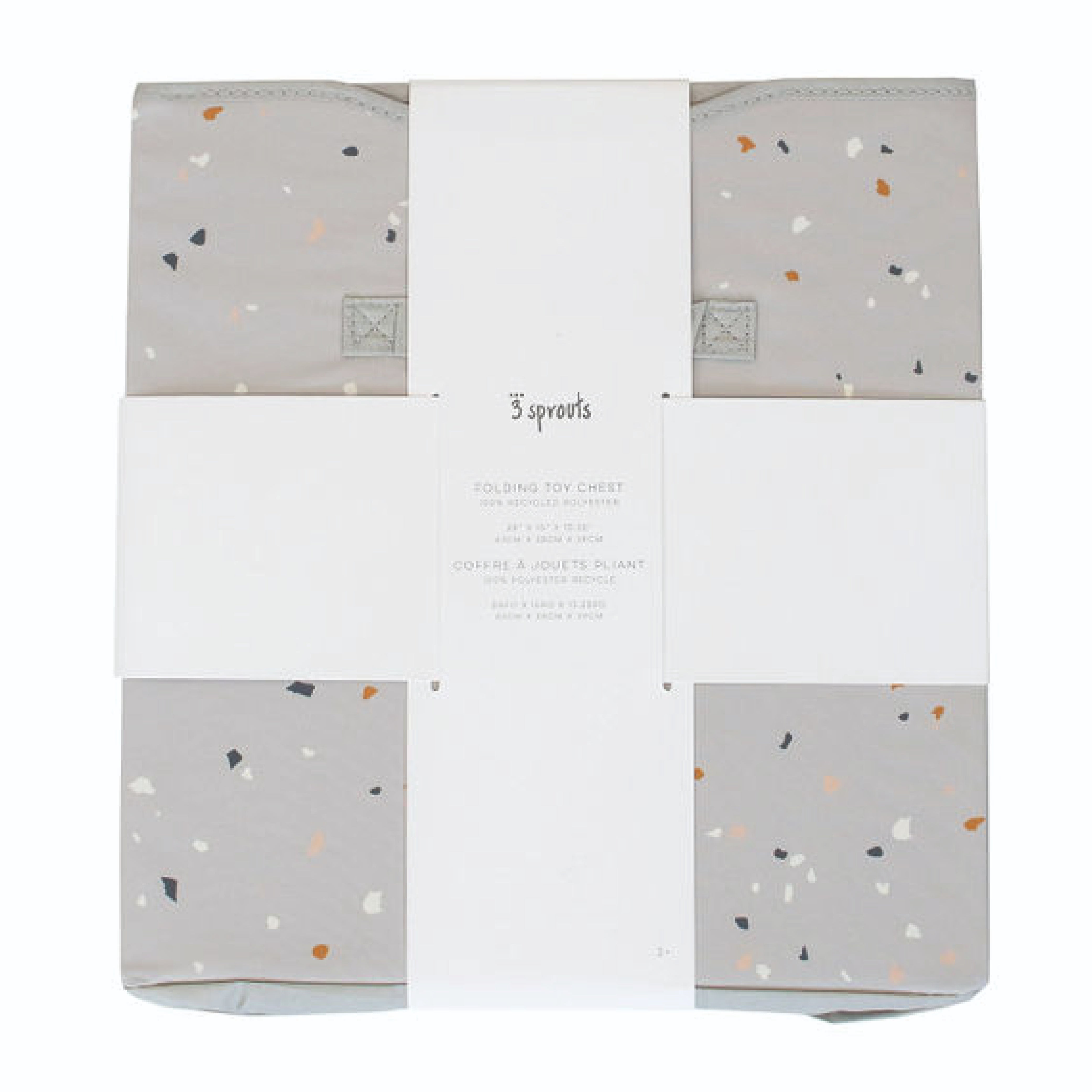 3-sprouts-coffre-de-rangement-pliable-terrazzo-gris-recycl image 6
