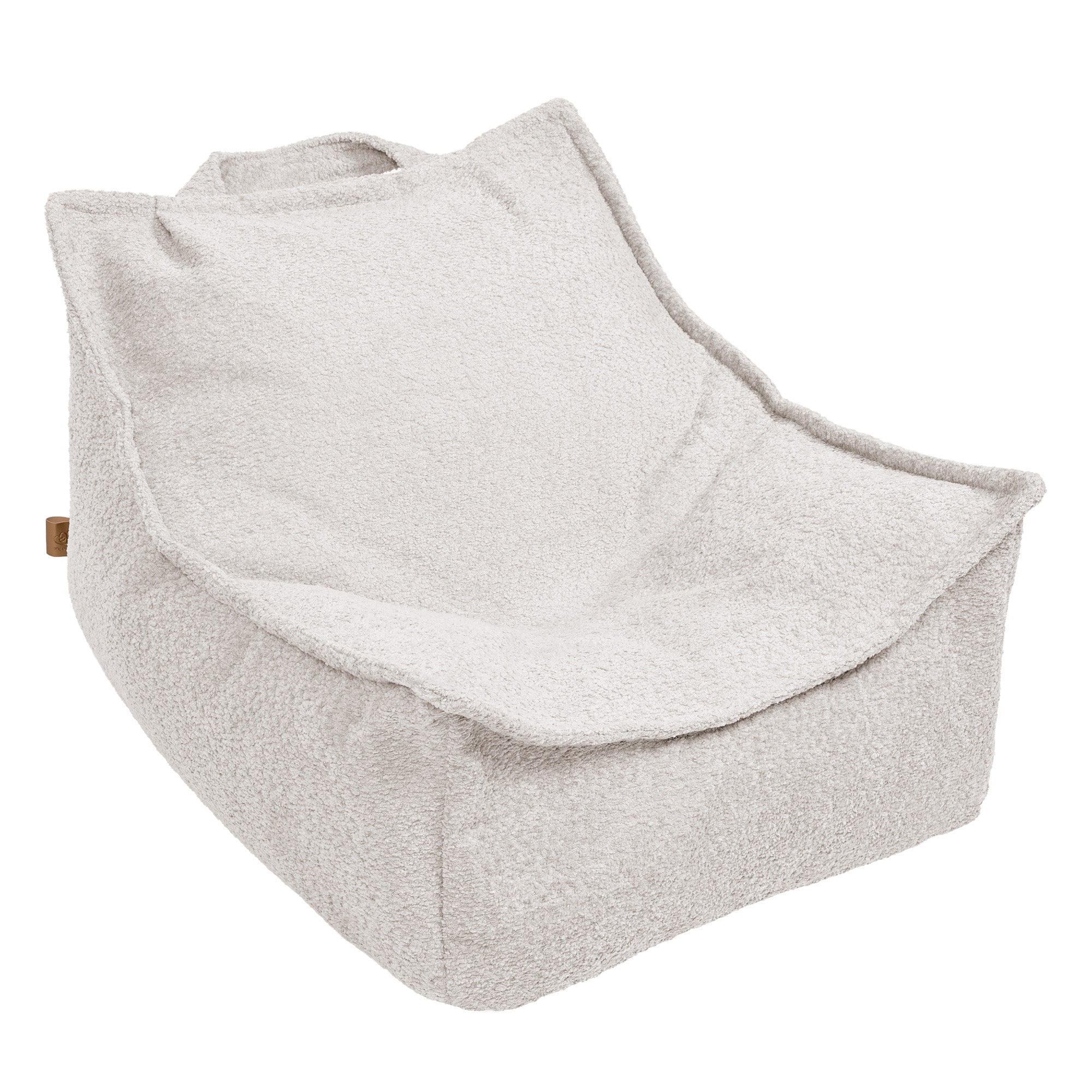 meowbaby-pouf-carr-enfant-tissu-boucl-bouclette image 5