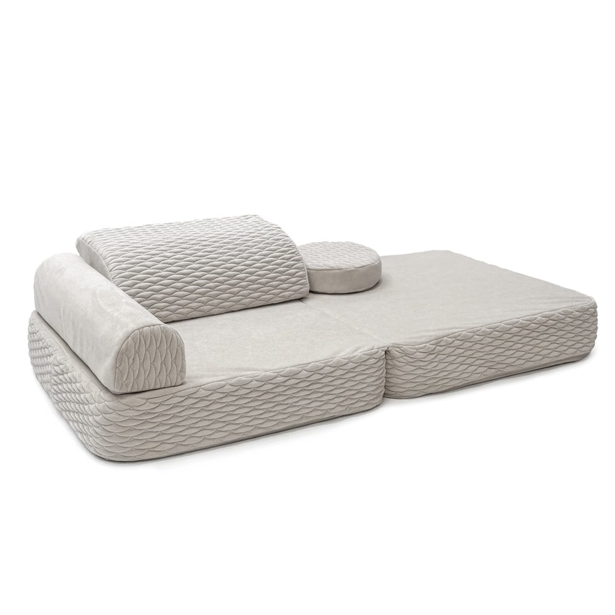 meowbaby-fauteuil-modulable-pocket-60-cm-chenille-dune-4-pi-ces image 2