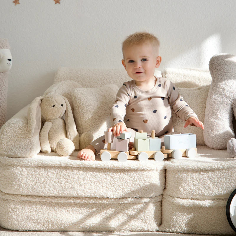 meowbaby-canap-de-jeu-modulable-pocket-120cm-bearly-10-pi-ces-en-peluche image 2