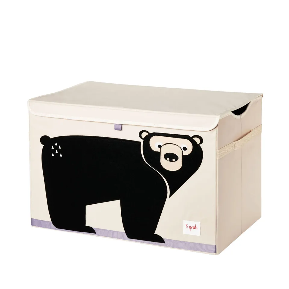 3-sprouts-coffre-jouets-ours-en-feutrine image 1