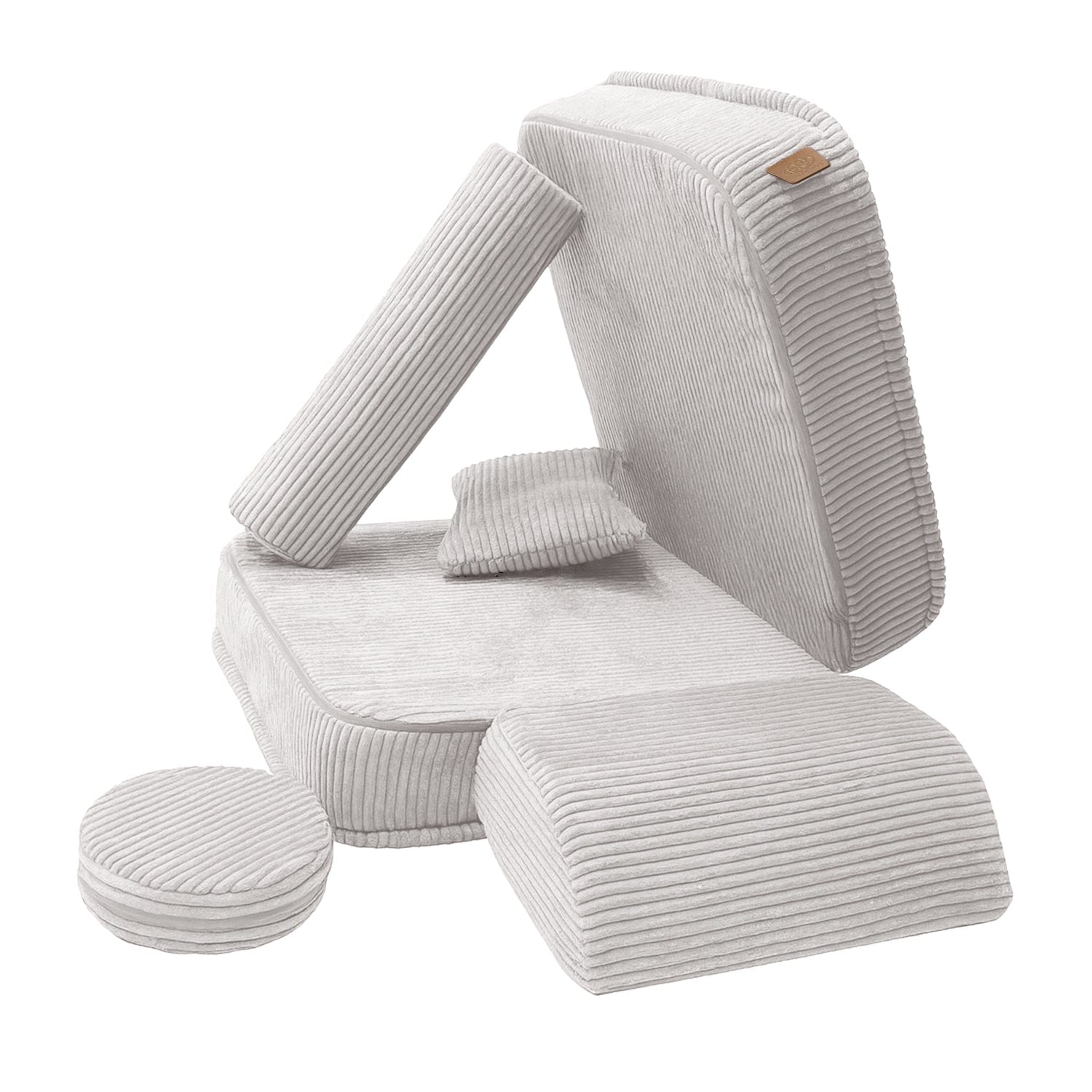 meowbaby-fauteuil-modulable-pocket-60cm-aesthetic-corduroy-5-pi-ces image 2