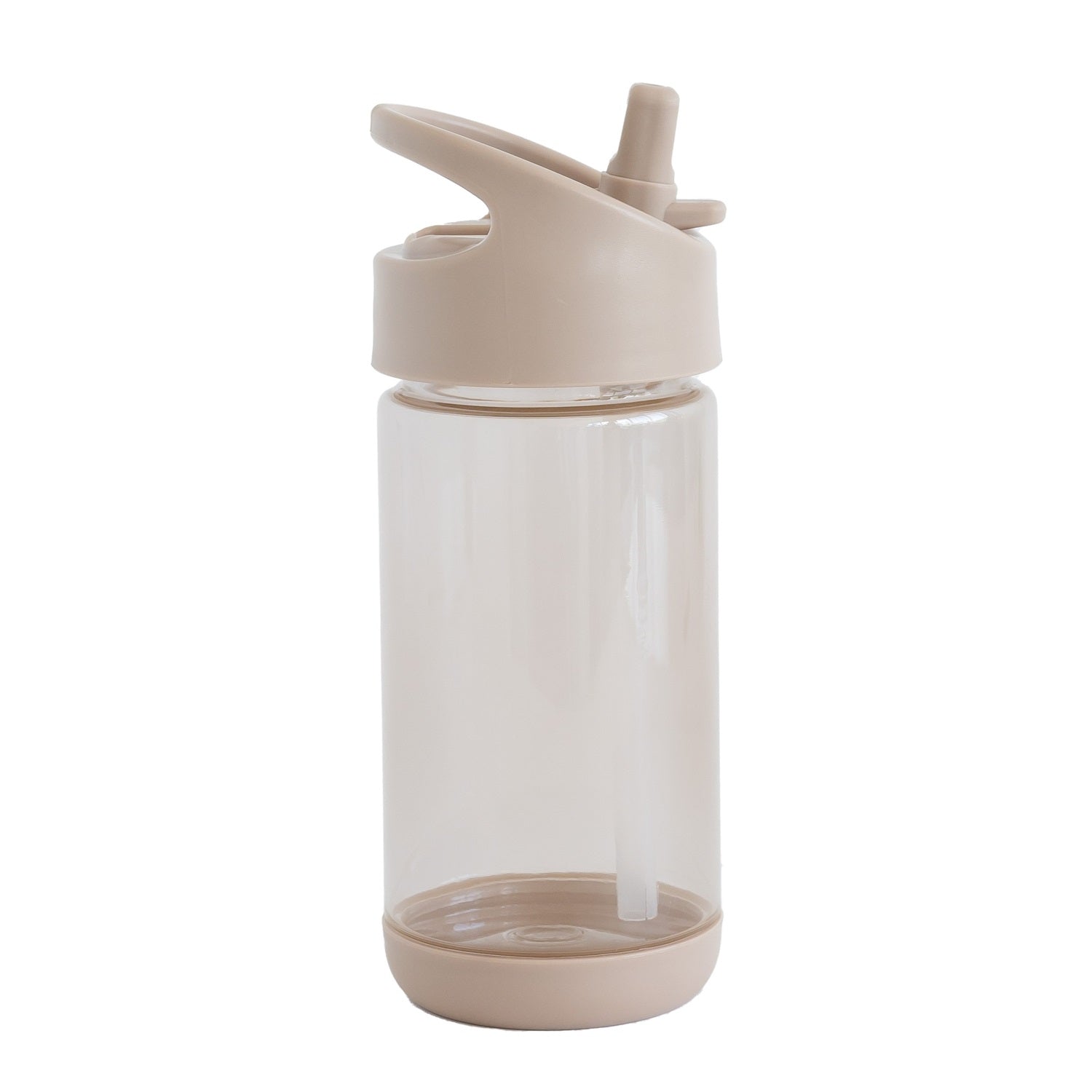 3-sprouts-gourde-plastique-recycl-taupe-12oz-enfant image 1