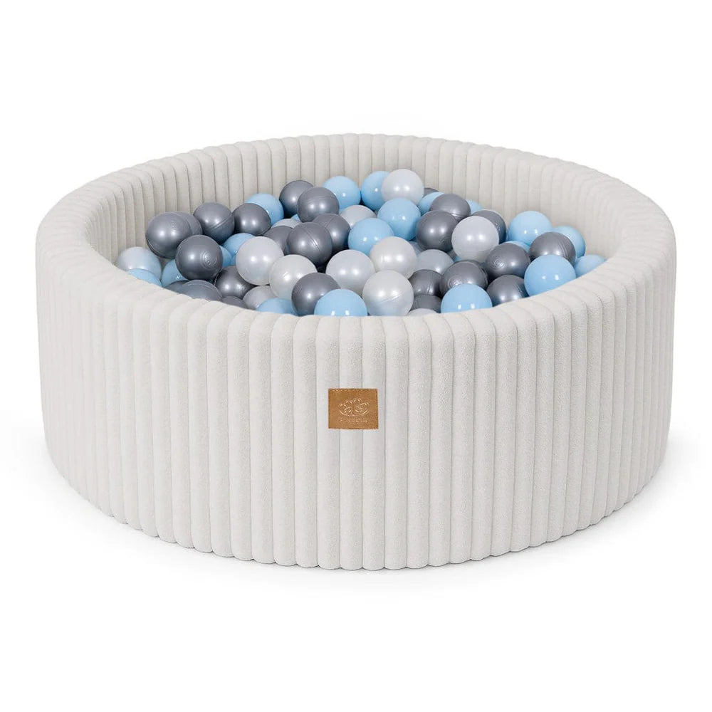 meowbaby-churros-piscine-balles-ronde-90x30-cm-cr-me-200-balles image 7