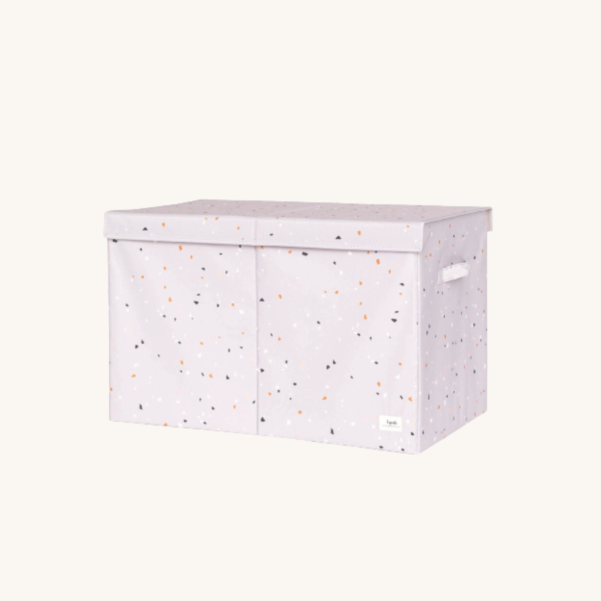 3-sprouts-coffre-de-rangement-pliable-terrazzo-gris-recycl image 7