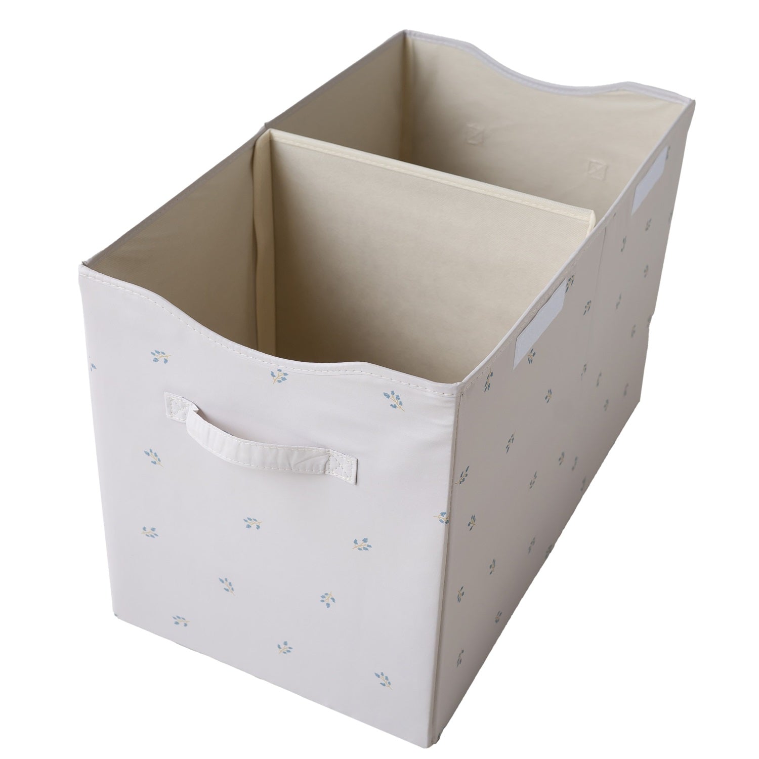 3-sprouts-coffre-de-rangement-pliable-blueberry-taupe-recycl image 3