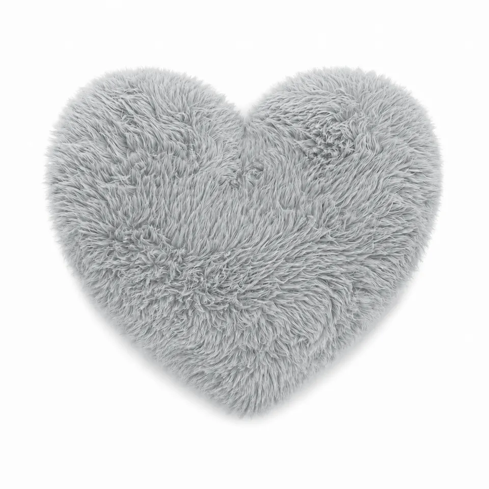 meowbaby-grand-coussin-coeur-fourrure-mammouth image 1