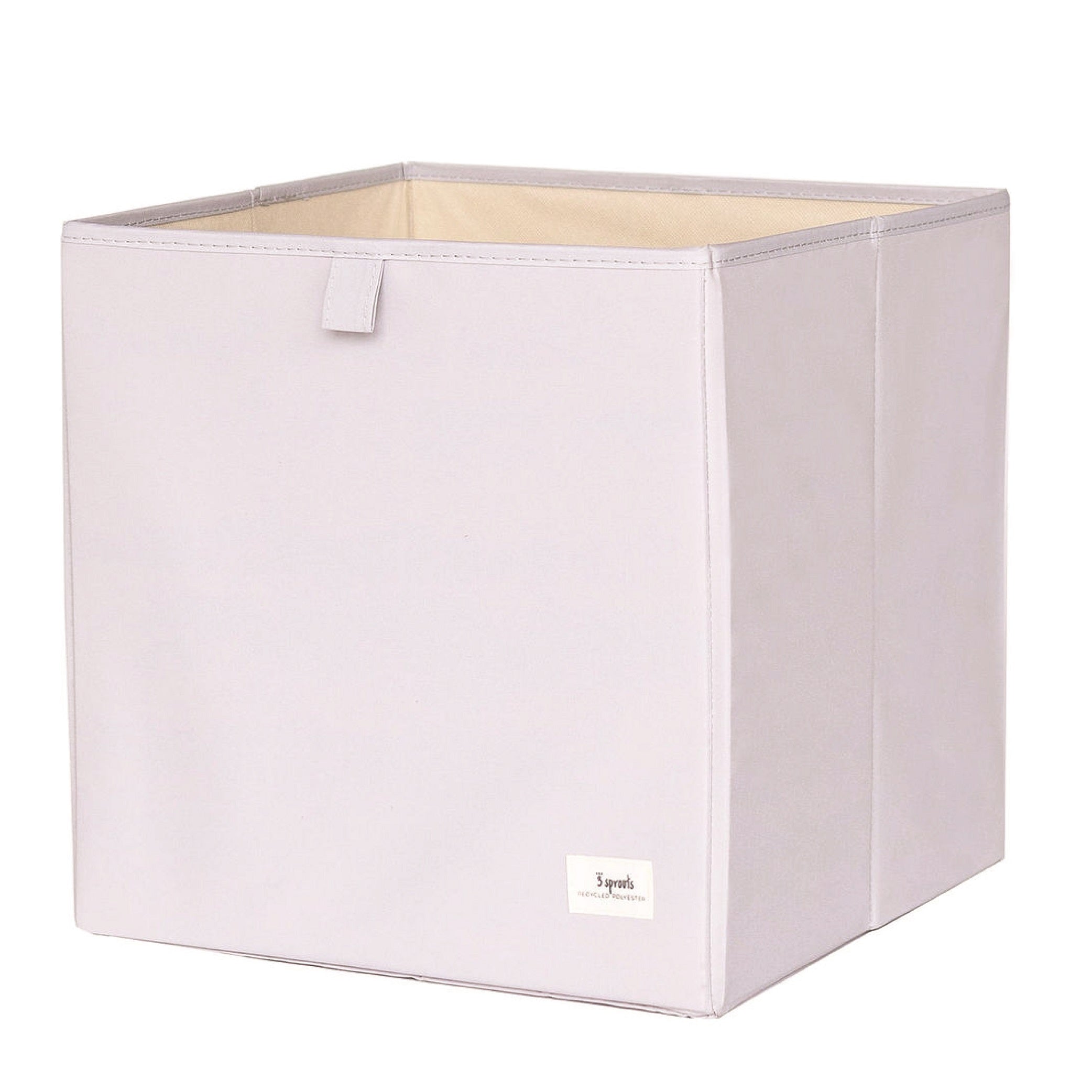 3-sprouts-bo-te-de-rangement-tissu-recycl-grise image 1