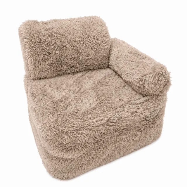 meowbaby-mammouth-fauteuil-modulable-pocket-60cm-3-pi-ces-fourrure image 1