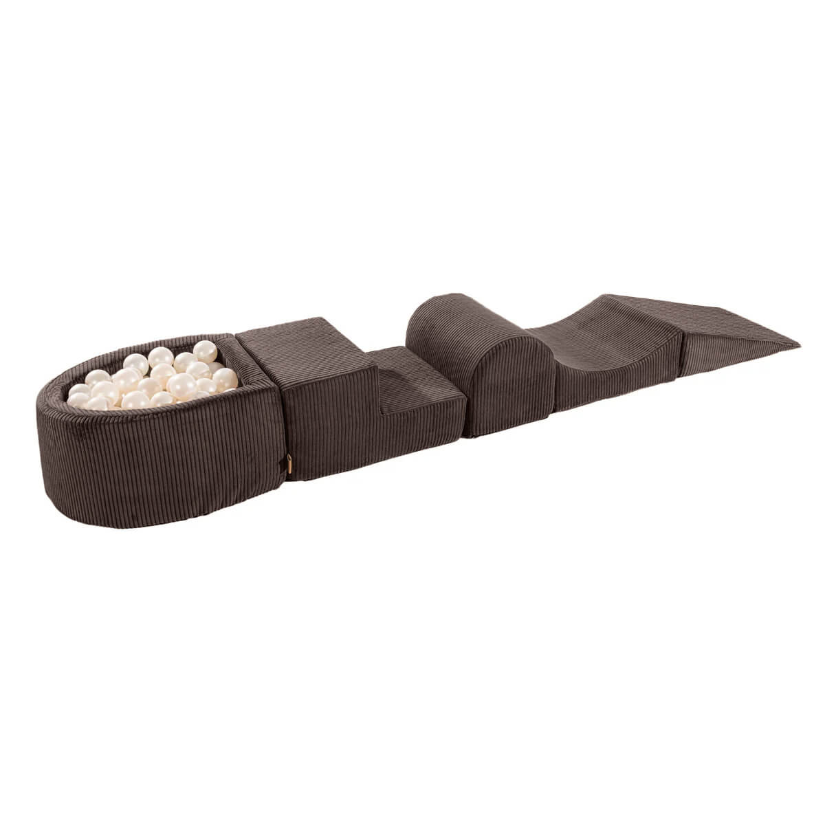 meowbaby-aesthetic-parcours-de-motricit-5-l-ments-avec-petite-piscine-balles-cor image 1
