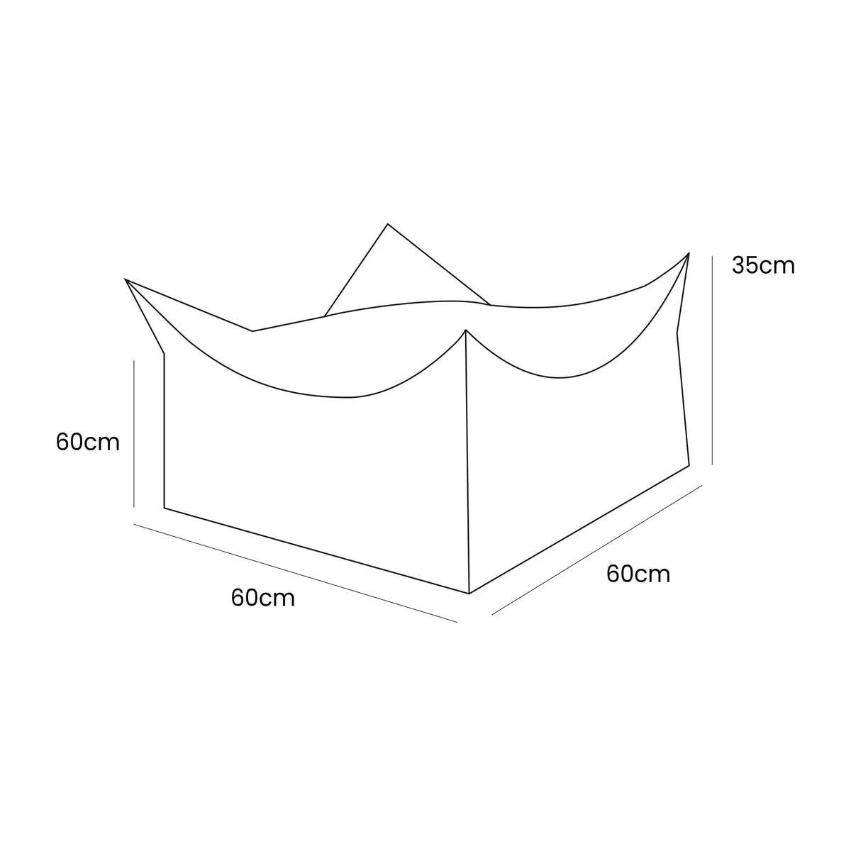meowbaby-coussin-de-sol-carr-boucl-blanc image 3