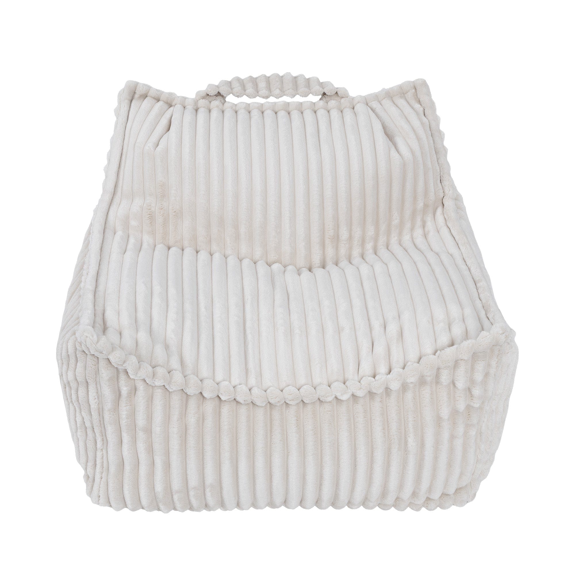 meowbaby-churros-pouf-carr-pouf-poire-velours-c-tel image 7