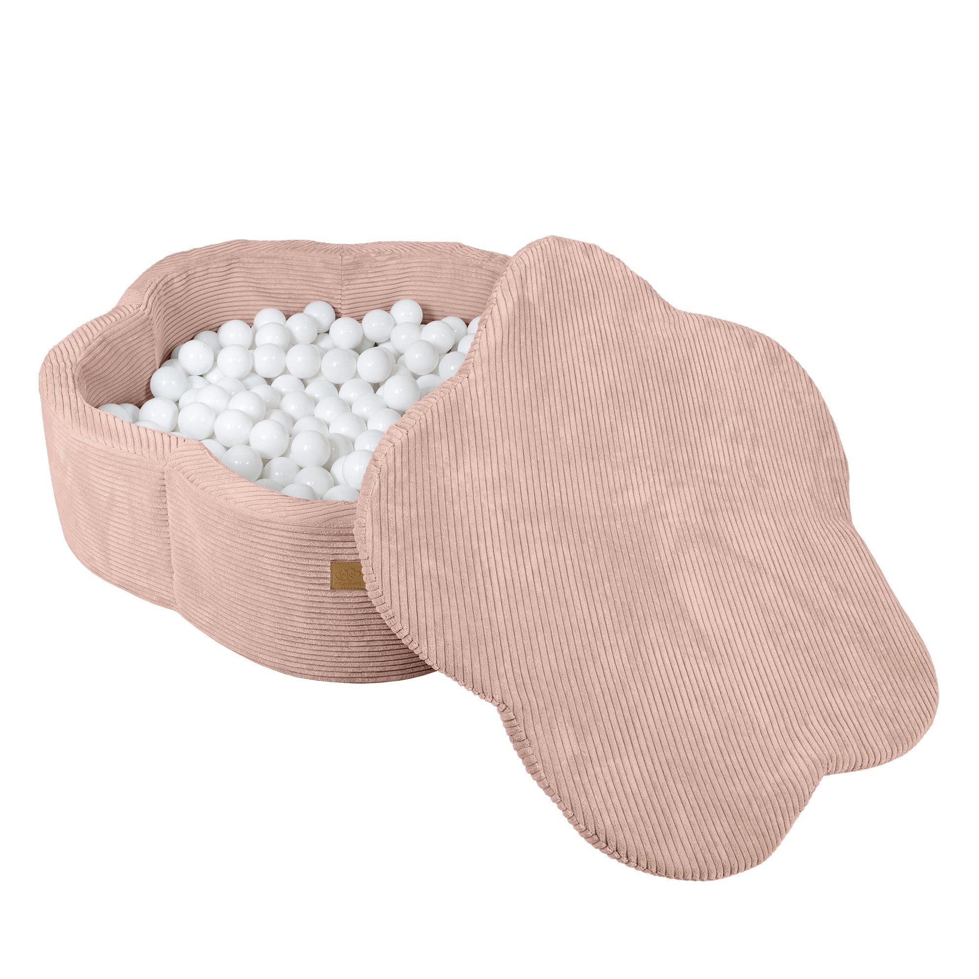 meowbaby-aesthetic-piscine-balles-fleur-90x30-cm-tapis-rose-200-balles image 4