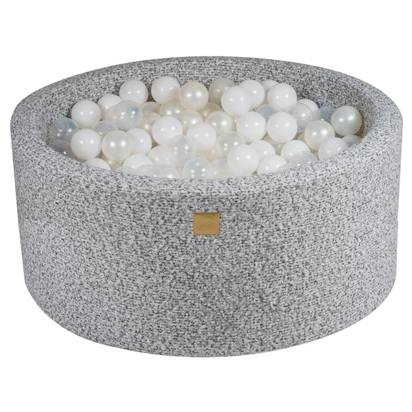 meowbaby-boucle-piscine-balles-ronde-90x40-cm-gris-m-lang-300-balles-au-choix image 2