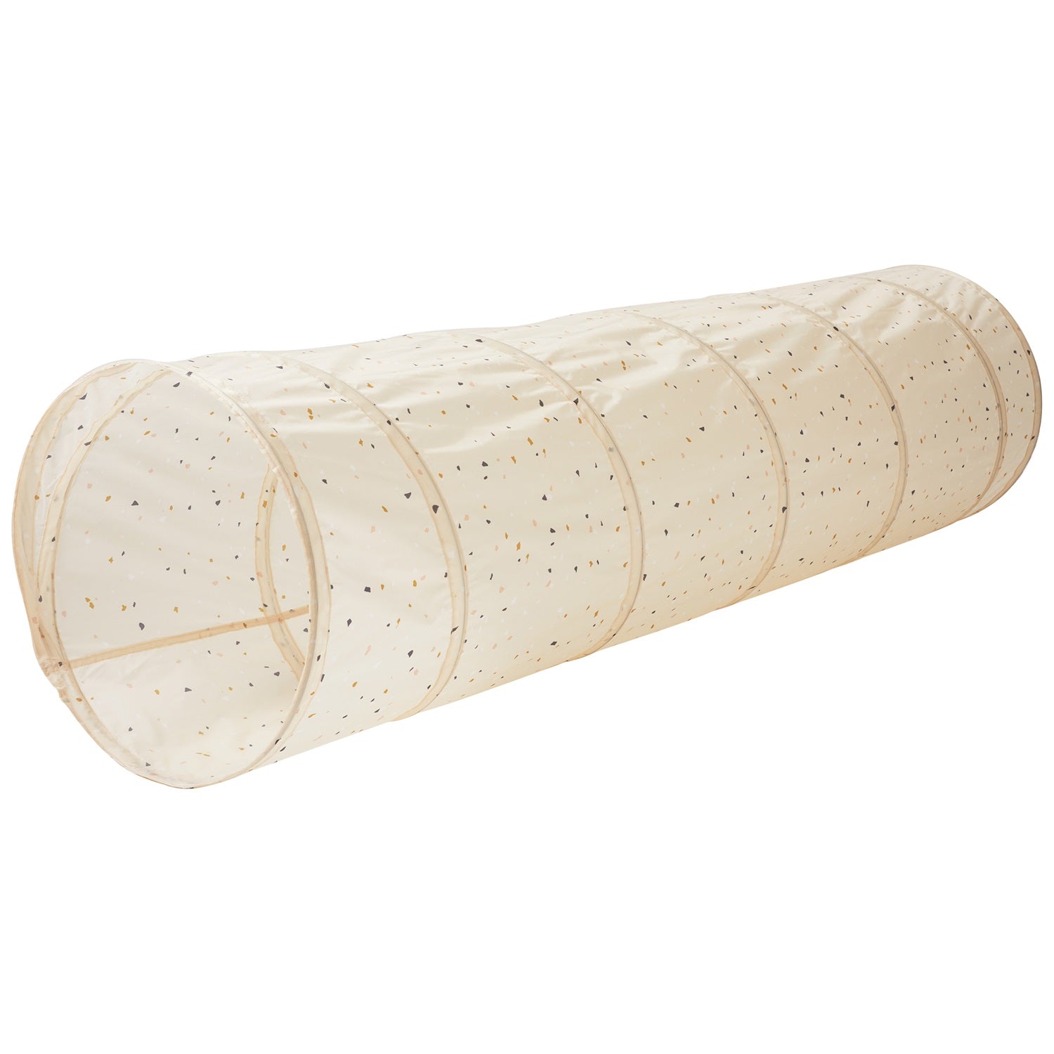 3-sprouts-tunnel-de-jeu-en-tissu-recycl-beige-terrazzo image 1