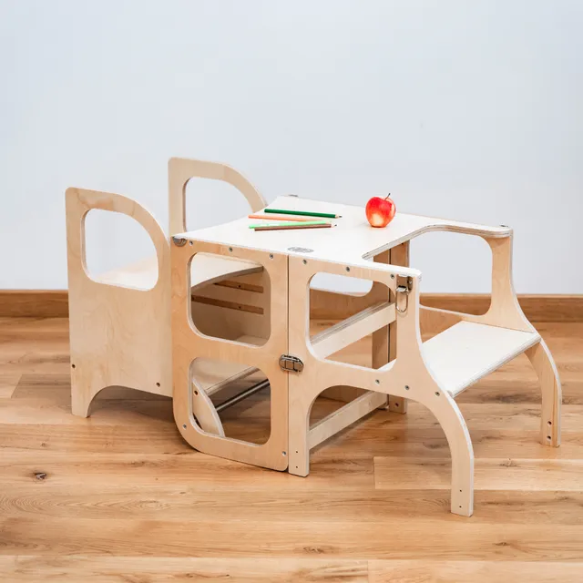 ette-tete-step-n-sit-miimo-set-tour-d-apprentissage-convertible image 1