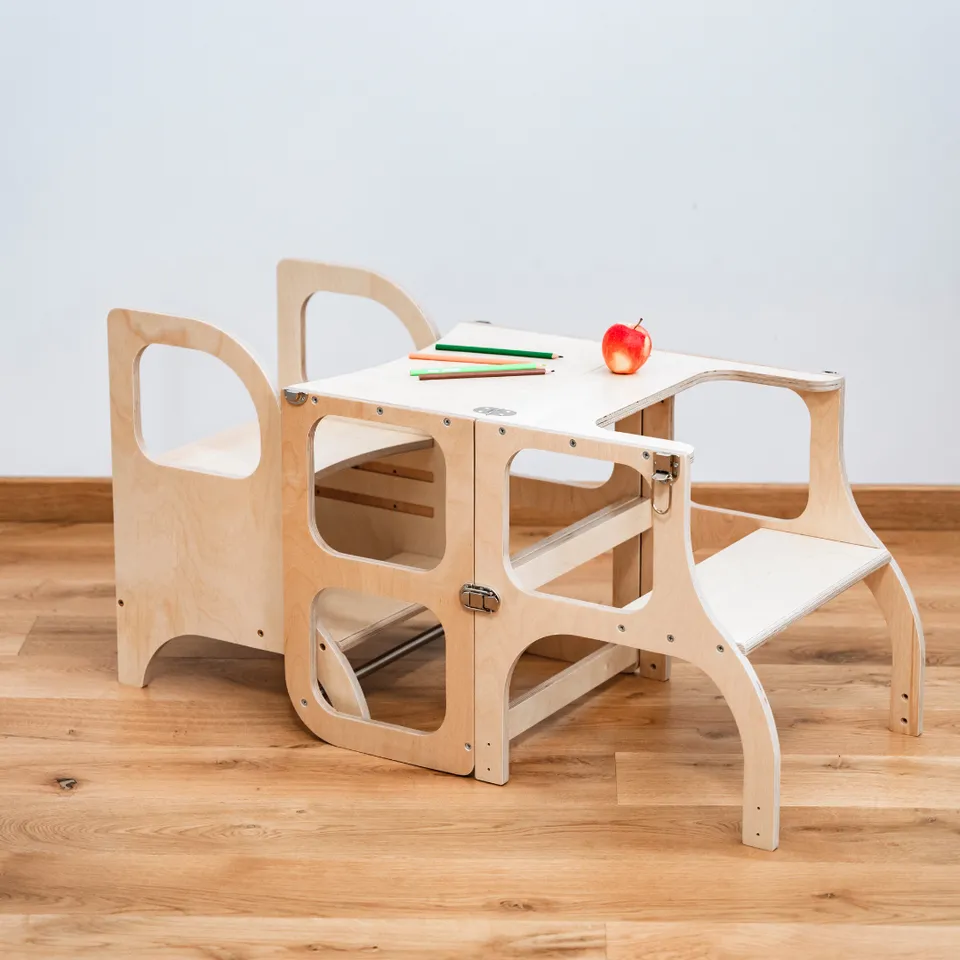 ette-tete-step-n-sit-miimo-set-tour-d-apprentissage-convertible image 1