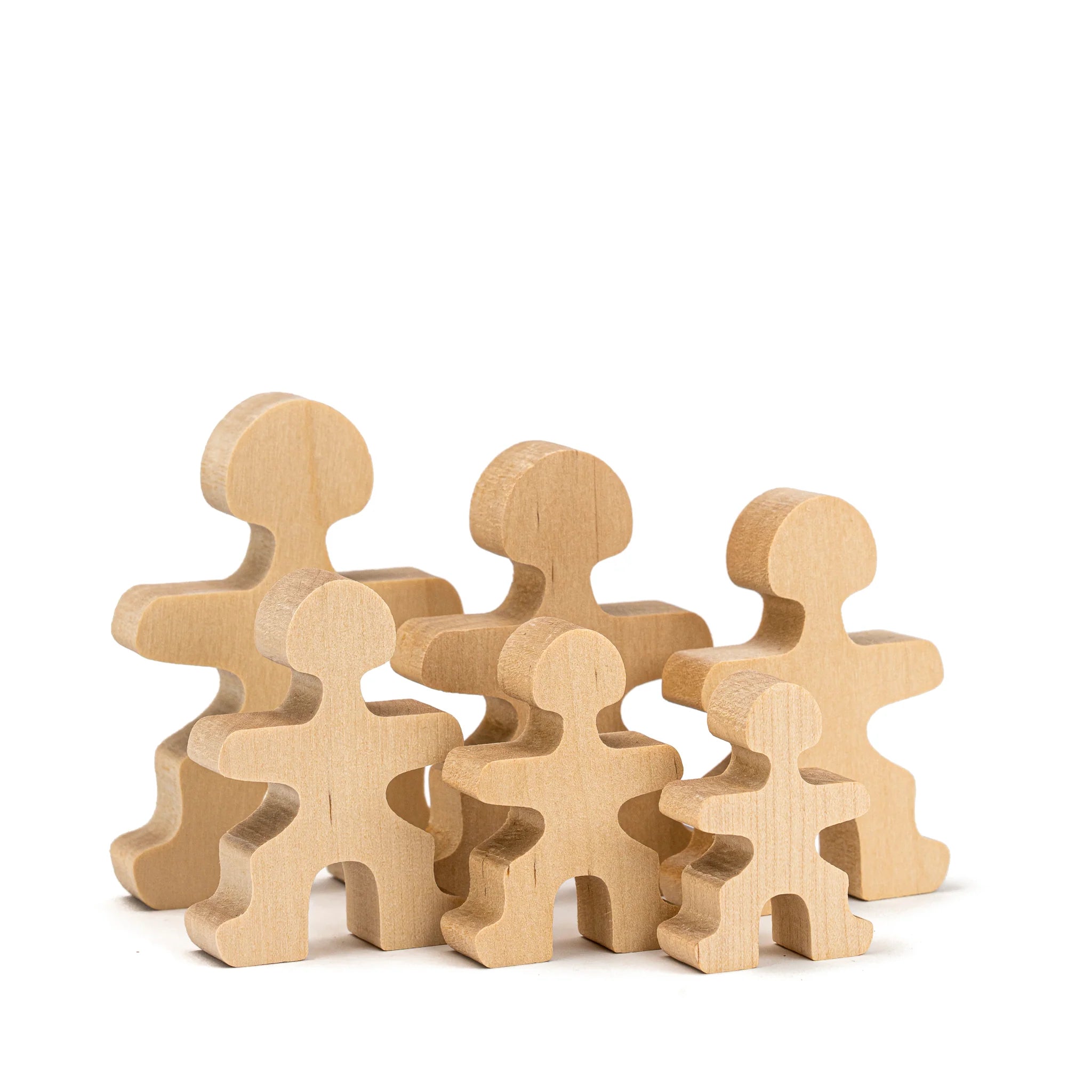ette-tete-flockmen-set-famille-30-pi-ces-jouet-bois-montessori image 2