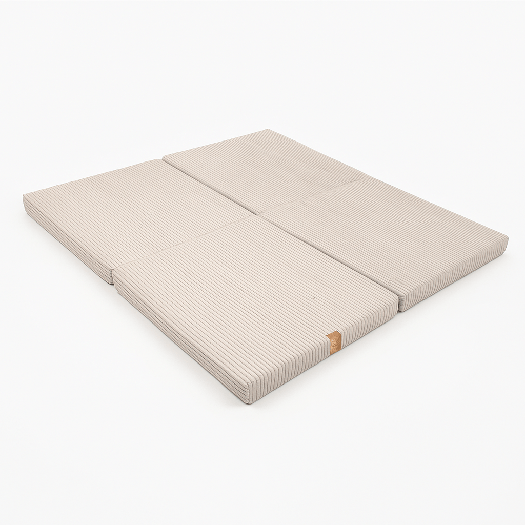 meowbaby-tapis-de-jeu-pais-carr-velours-corduroy-aesthetic image 1