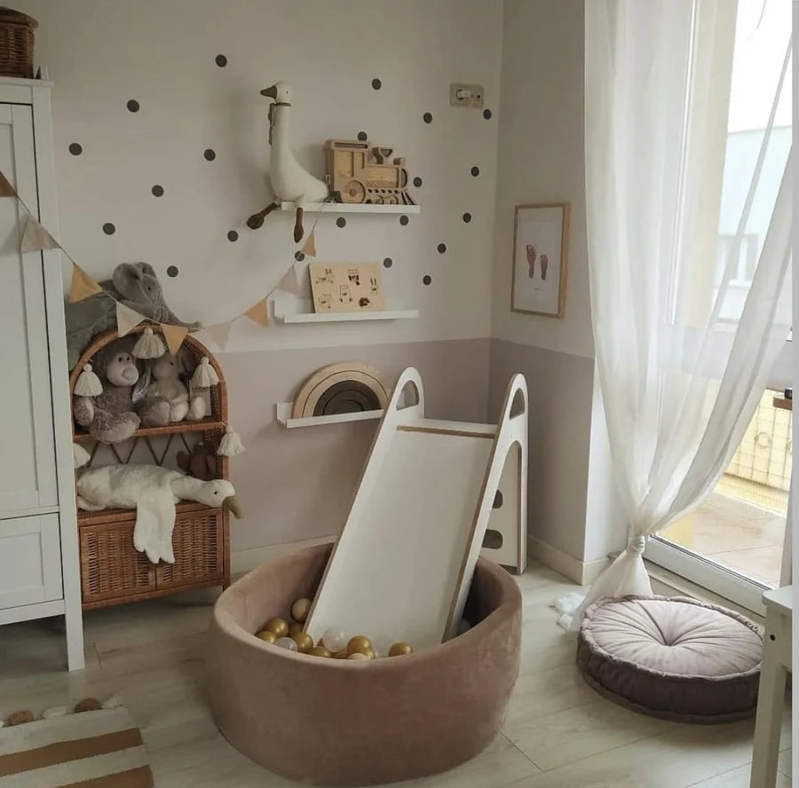 meowbaby-piscine-balles-ronde-90x30-cm-velours-marron-glac-200-balles image 7