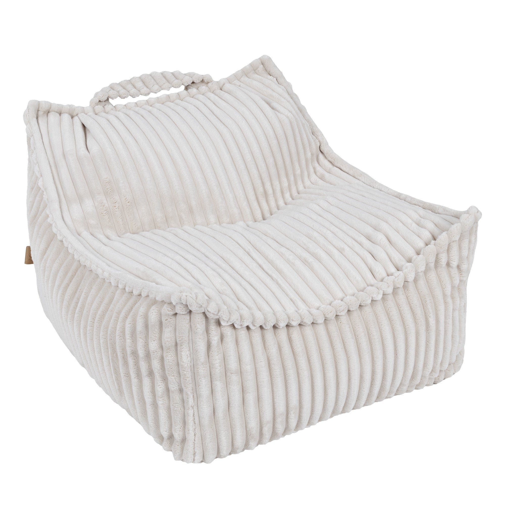 meowbaby-churros-pouf-carr-pouf-poire-velours-c-tel image 6