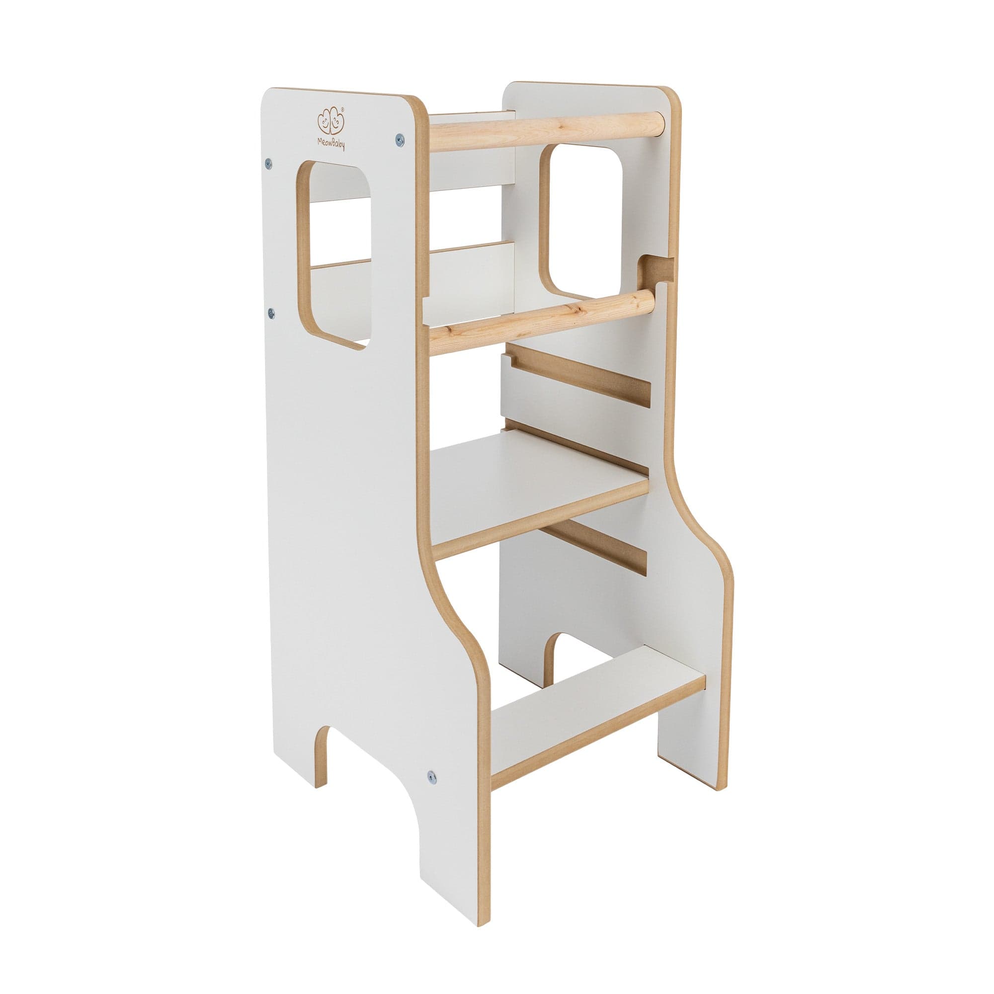 meowbaby-tour-d-observation-montessori-ajustable-en-bois-cloudy image 6
