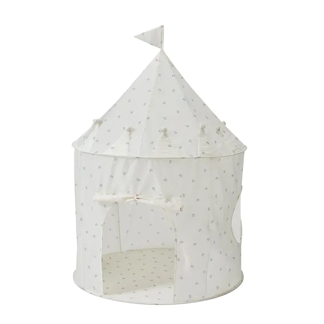 3-sprouts-tente-de-jeu-tissu-recycl-blueberry-ivoire image 1