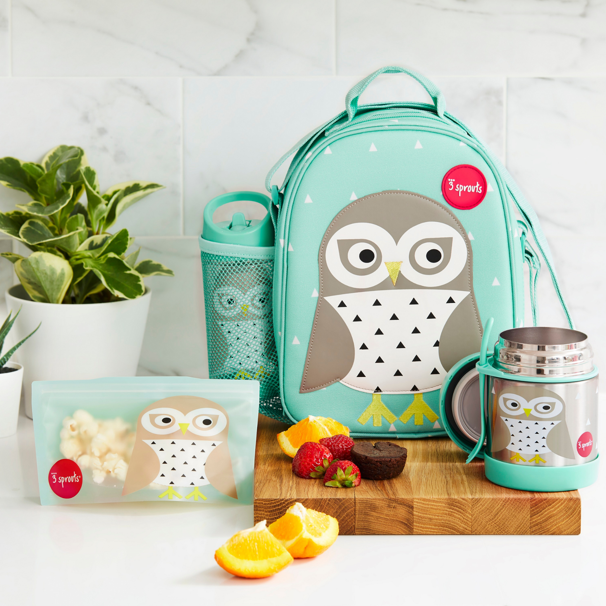 3-sprouts-gourde-enfant-hibou-tritan-350-ml image 3