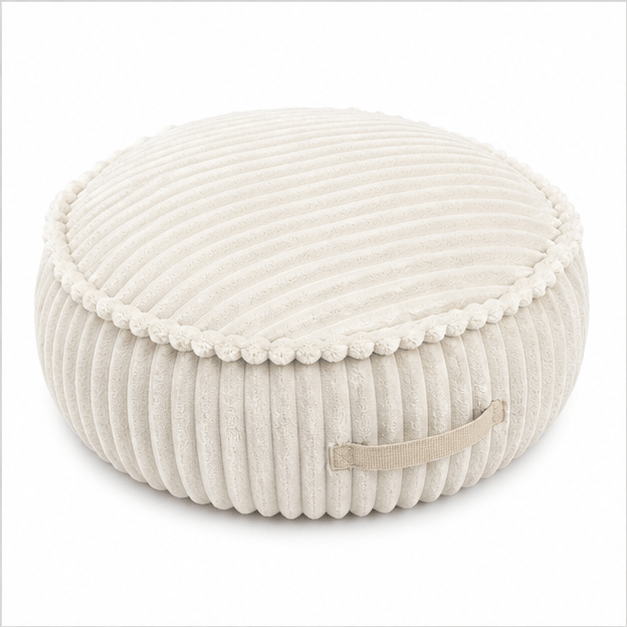 meowbaby-coussin-de-sol-rond-fourrure-c-tel-churros image 2