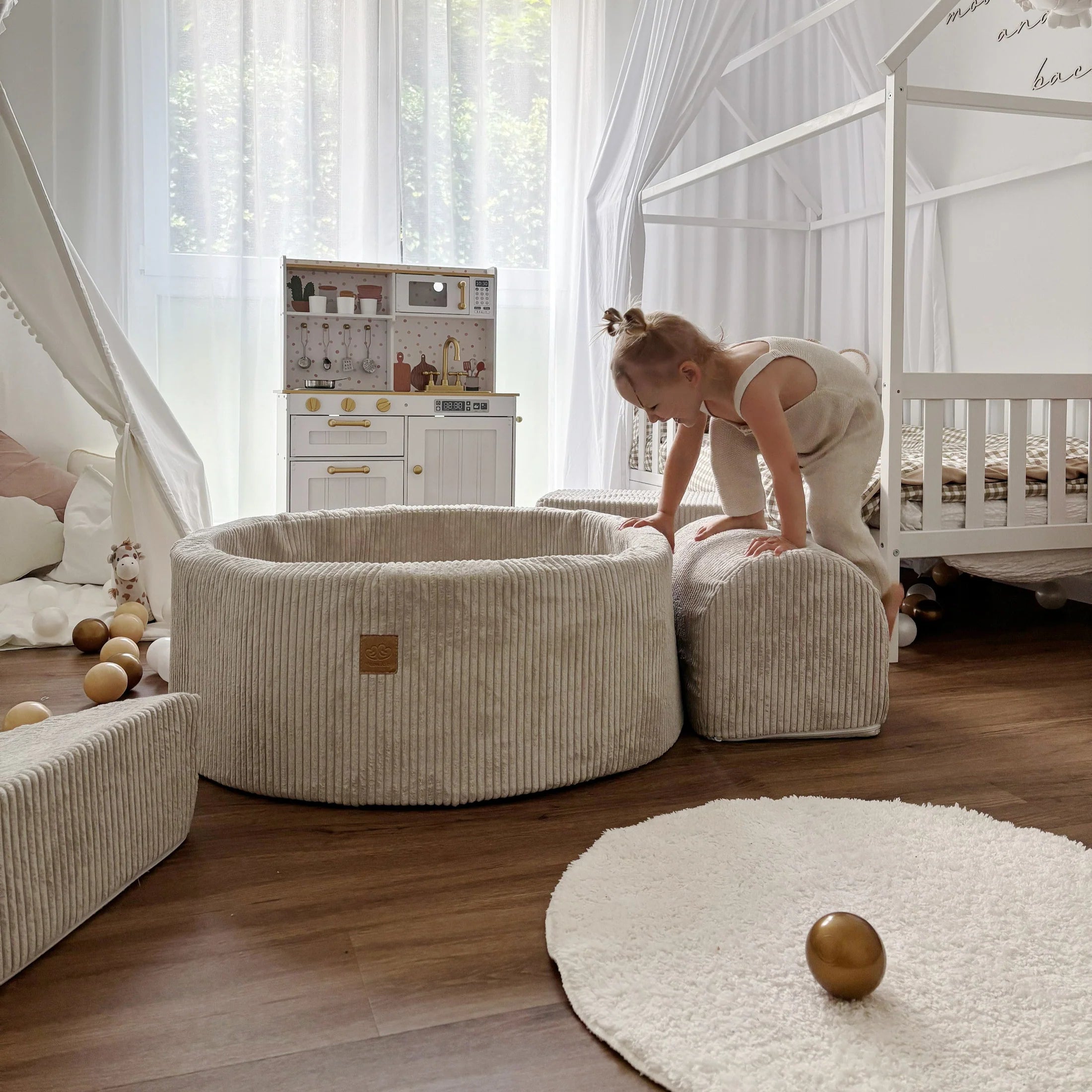 meowbaby-aesthetic-parcours-3-pi-ces-piscine-ronde-90x30-corduroy-cru-200-balles image 4