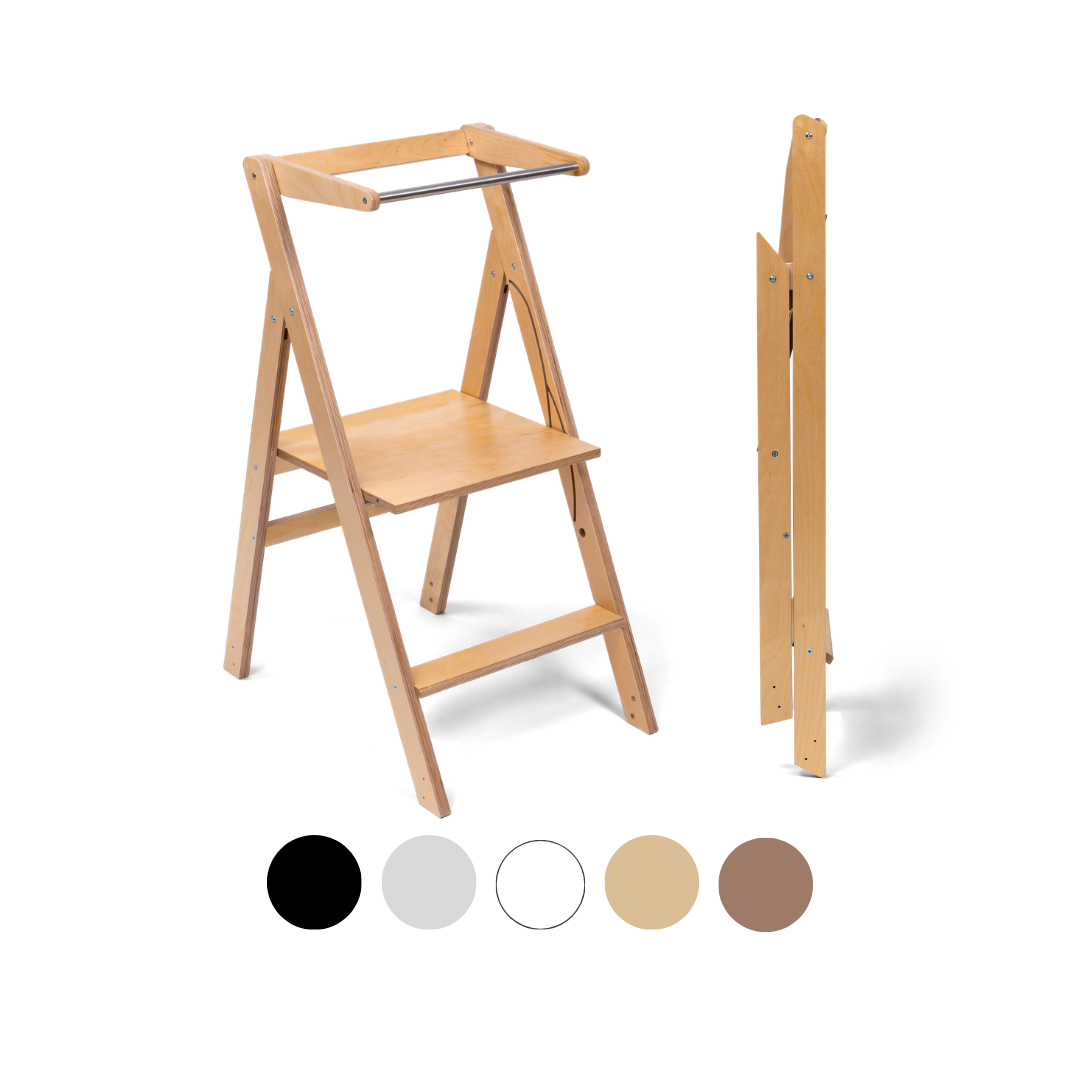 ette-tete-step-n-fold-tour-d-apprentissage-pliable-hauteur-r-glable image 1