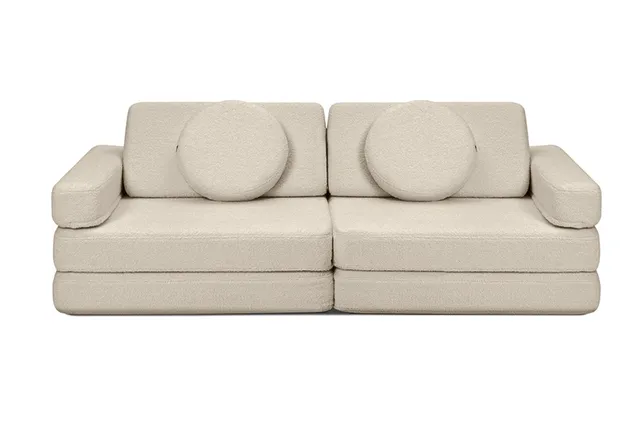 Shappy Canapé de Jeu Original Teddy – Modulable Ultra-Doux