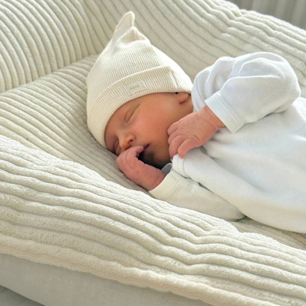 meowbaby-nid-d-ange-r-ducteur-de-lit-b-b-velours-corduroy-aesthetic image 3