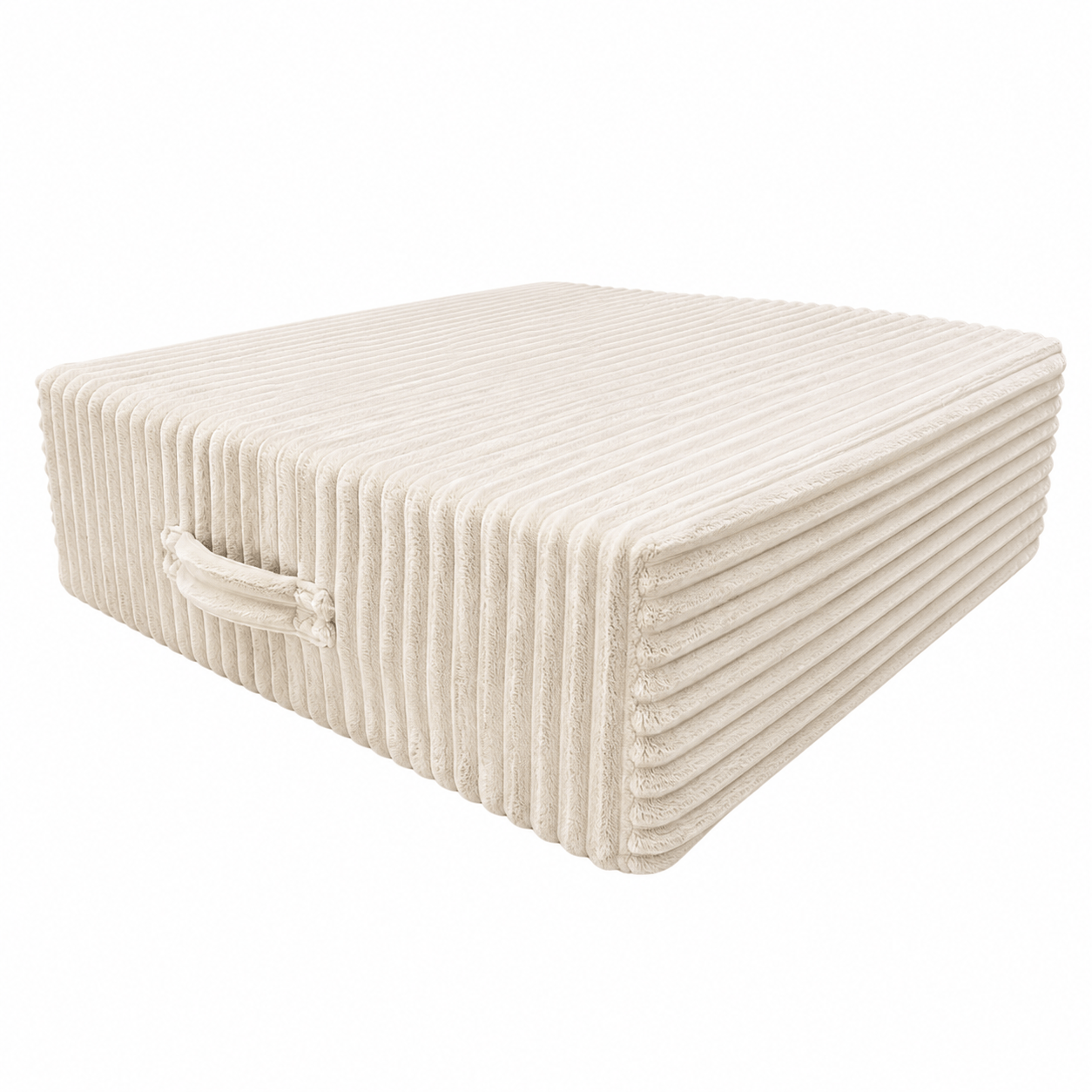 meowbaby-trampoline-d-int-rieur-churros-velours-c-tel-2-tailles image 2