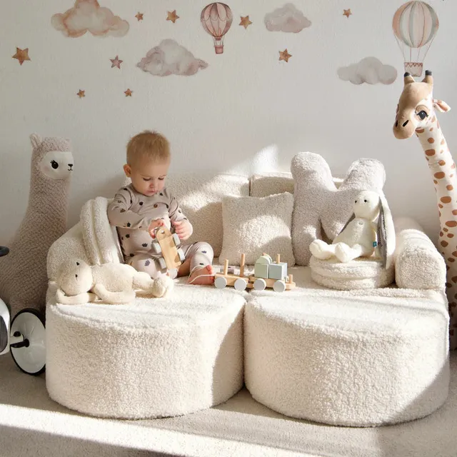 meowbaby-pocket-bearly-120cm-canap-de-jeu-modulable-12-pi-ces-en-peluche image 1