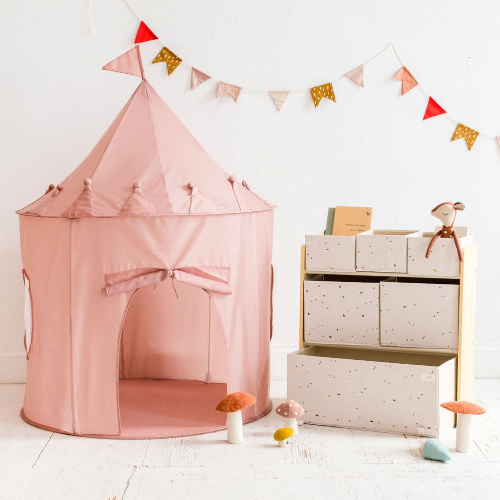 3-sprouts-tente-de-jeu-tissu-recycl-rose image 2