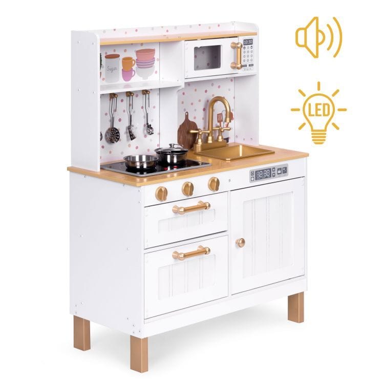 meowbaby-cuisine-en-bois-blanc-or-sons-lumi-res-accessoires image 4
